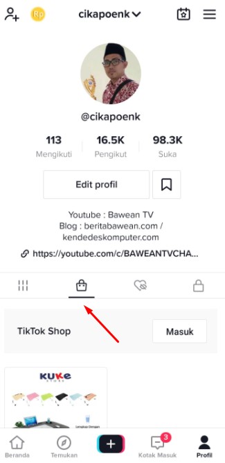 Cara Melihat Keranjang Belanja Di Tiktok Kendedes Komputer