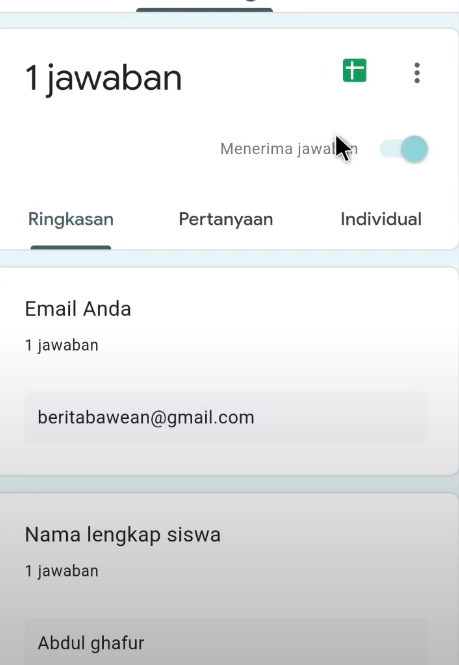 Cara Melihat Hasil Google Form Di HP Cepat Dan Mudah – Kendedes Komputer